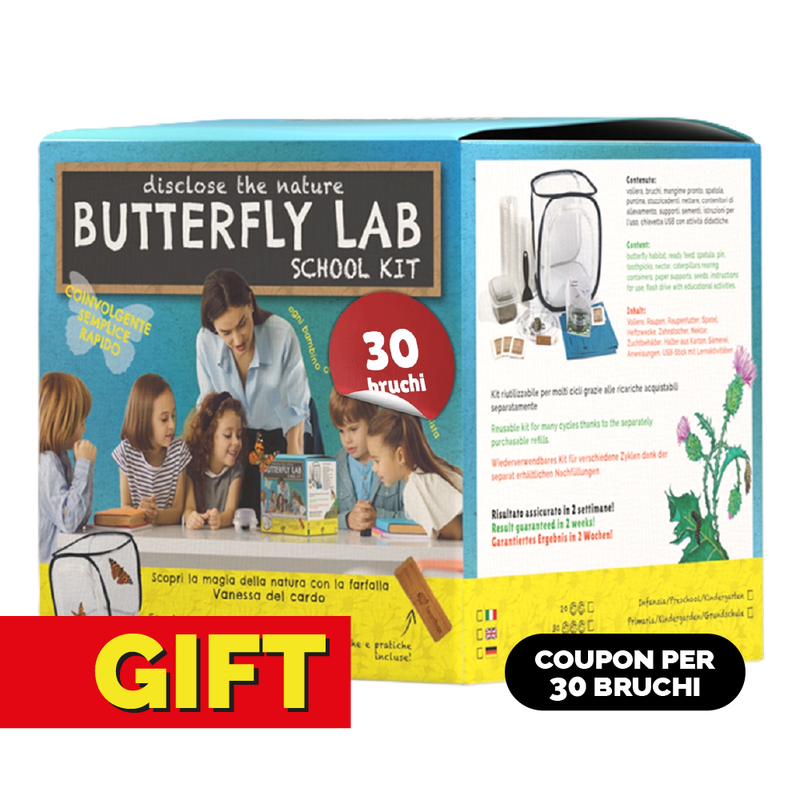 Butterfly Lab-SCHOOL KIT - GIFT EDITION con coupon (per 30 bruchi)