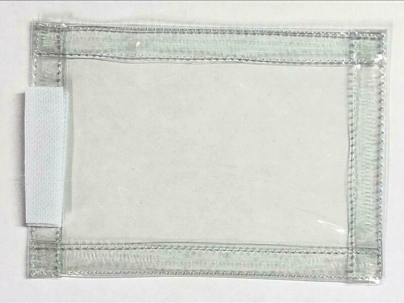 Clear | Sew On I.D Badge Holder