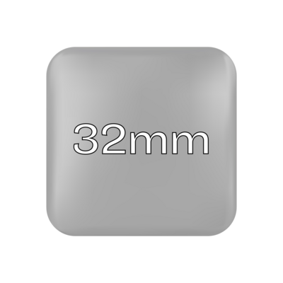 Button Badges - Square | 32mm - FREE SET UP. Made In UK