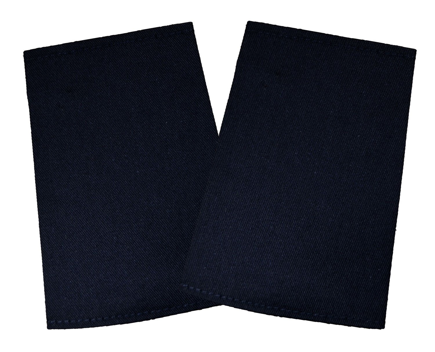 Blank Black | Packs of 5 pairs | Epaulette Sliders