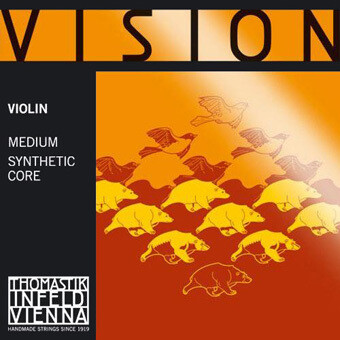 Vision Violin String Set - removeable ball end E