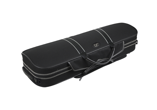 Pedi NiteFlash Oblong Violin Case Black