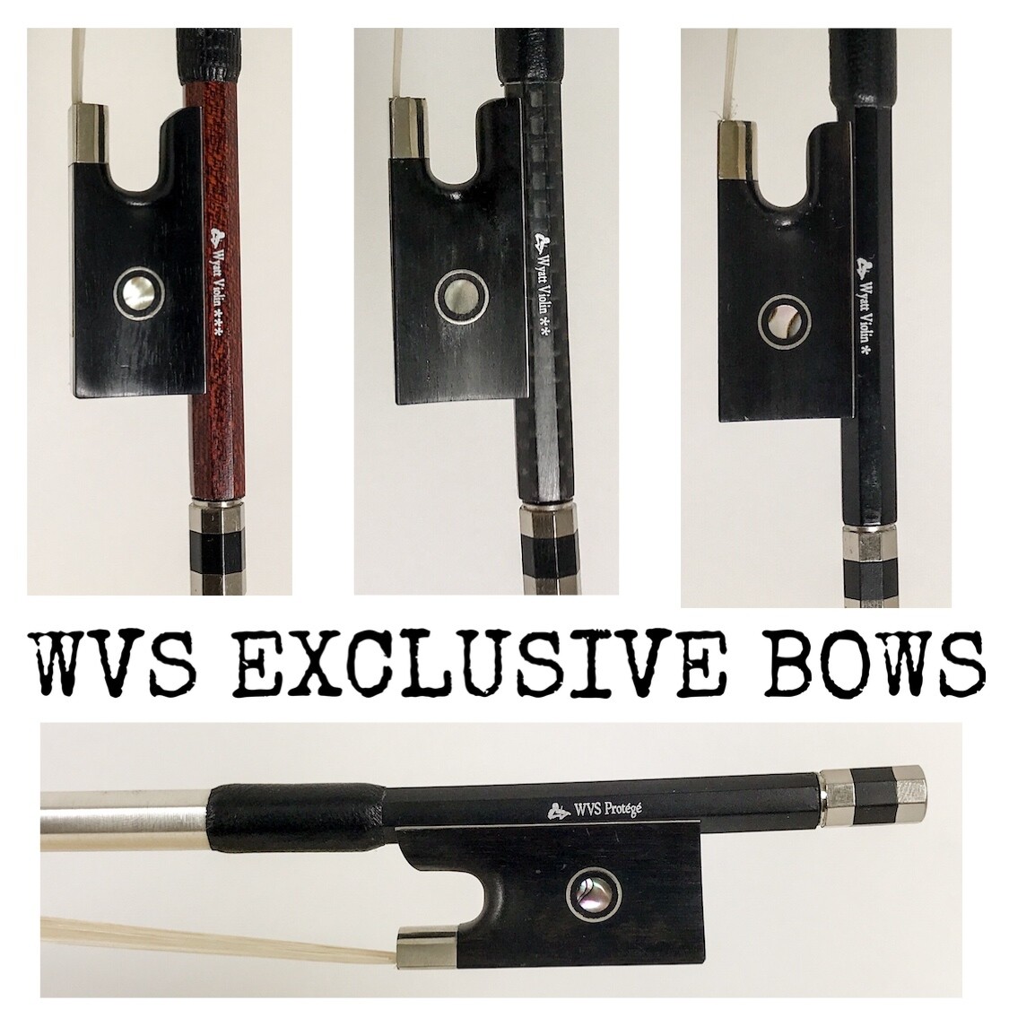 WVS Protégé Carbon Graphite Bass Bow