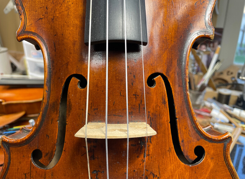 E.Perrin Fils, French violin, c.1825