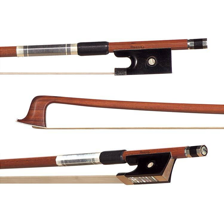 ​Ferreira Brazilwood 4/4 Violin Bow, Silver Winding