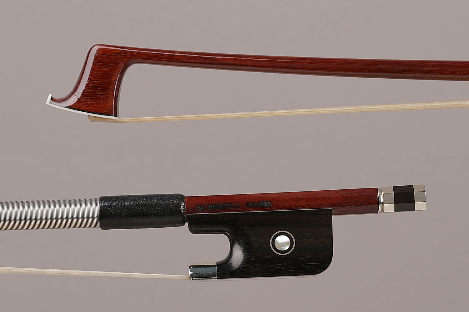 Arcos Brasil nickel-mounted Ipê Cello Bow
