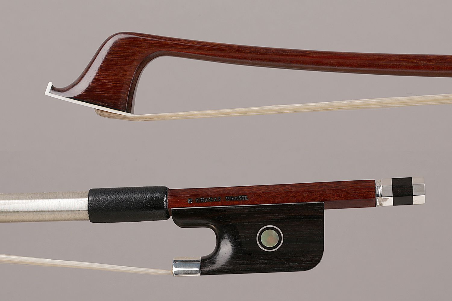 Arcos Brasil Silver-mounted Ipê Cello Bow