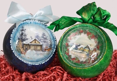 Bola de Natal 11,5 cms