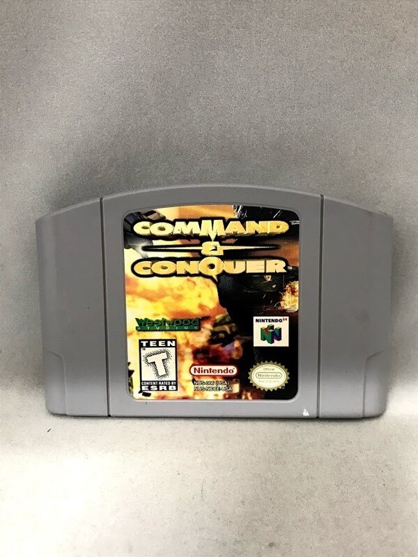 Command & Conquer コマンド&コンカー【中古美品・N64北米版】