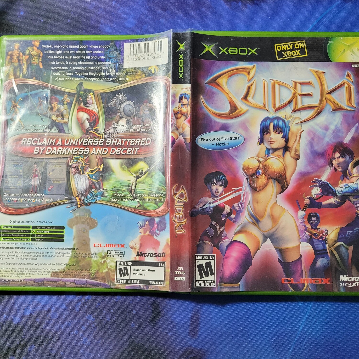 Sudeki - CIB - Good - Xbox
