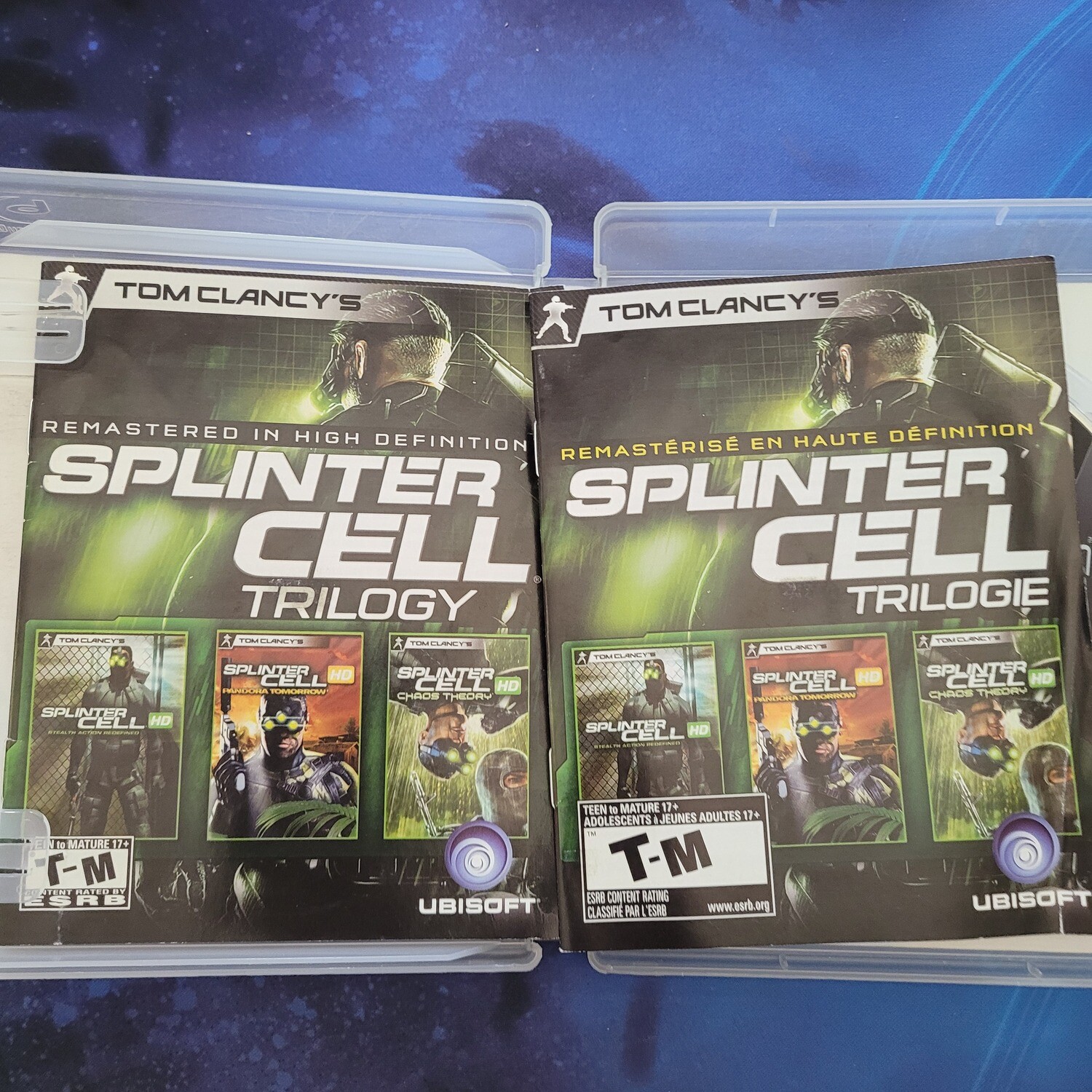 Splinter Cell Classic Trilogy HD - CIB - Good - Playstation 3