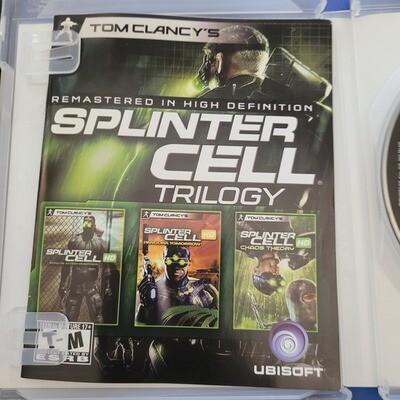 Splinter Cell Classic Trilogy HD - CIB - Good - Playstation 3