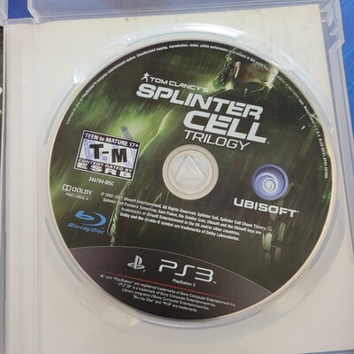 Splinter Cell Classic Trilogy HD - CIB - Good - Playstation 3