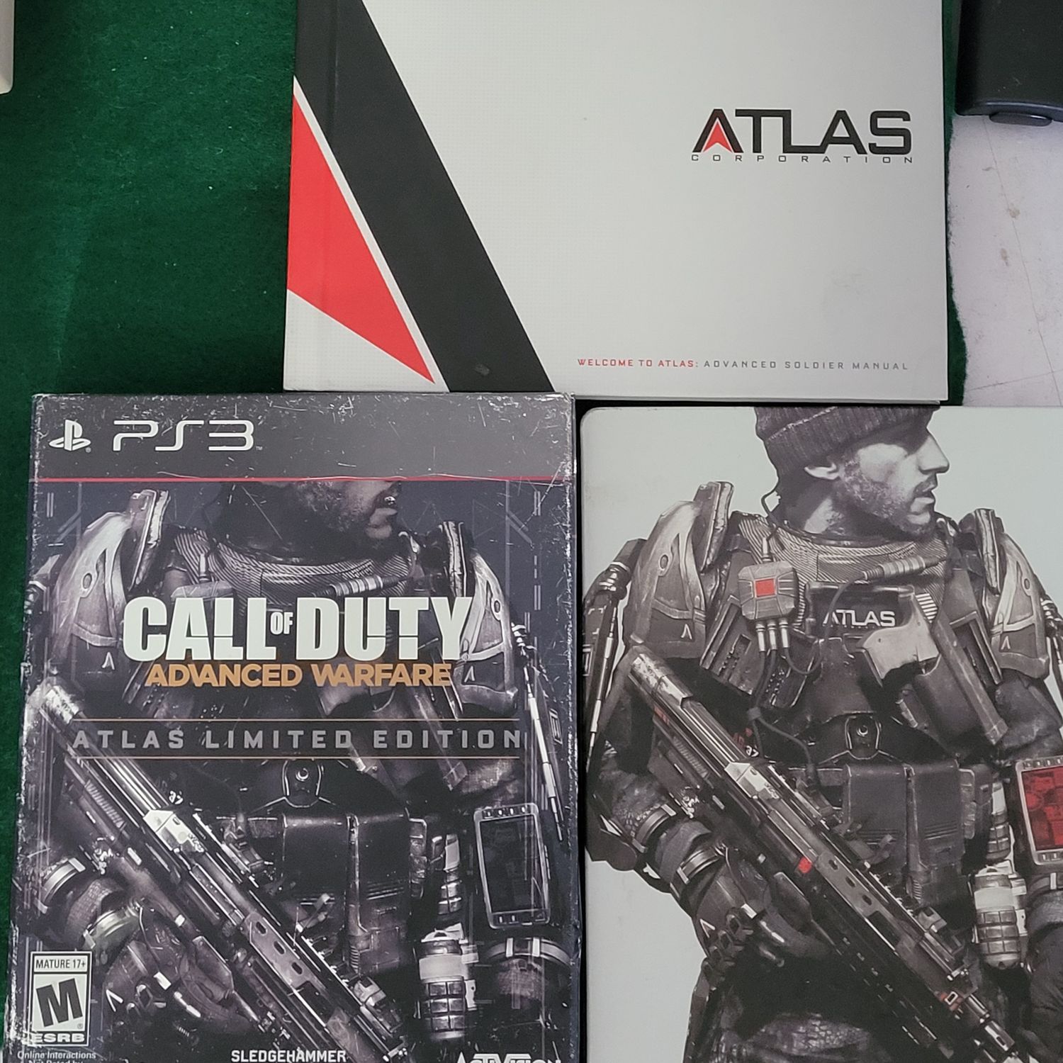 Call of Duty Advanced Warfare [Atlas Limited Edition] - CIB - Good -  Playstation 3, image size:1500x1500