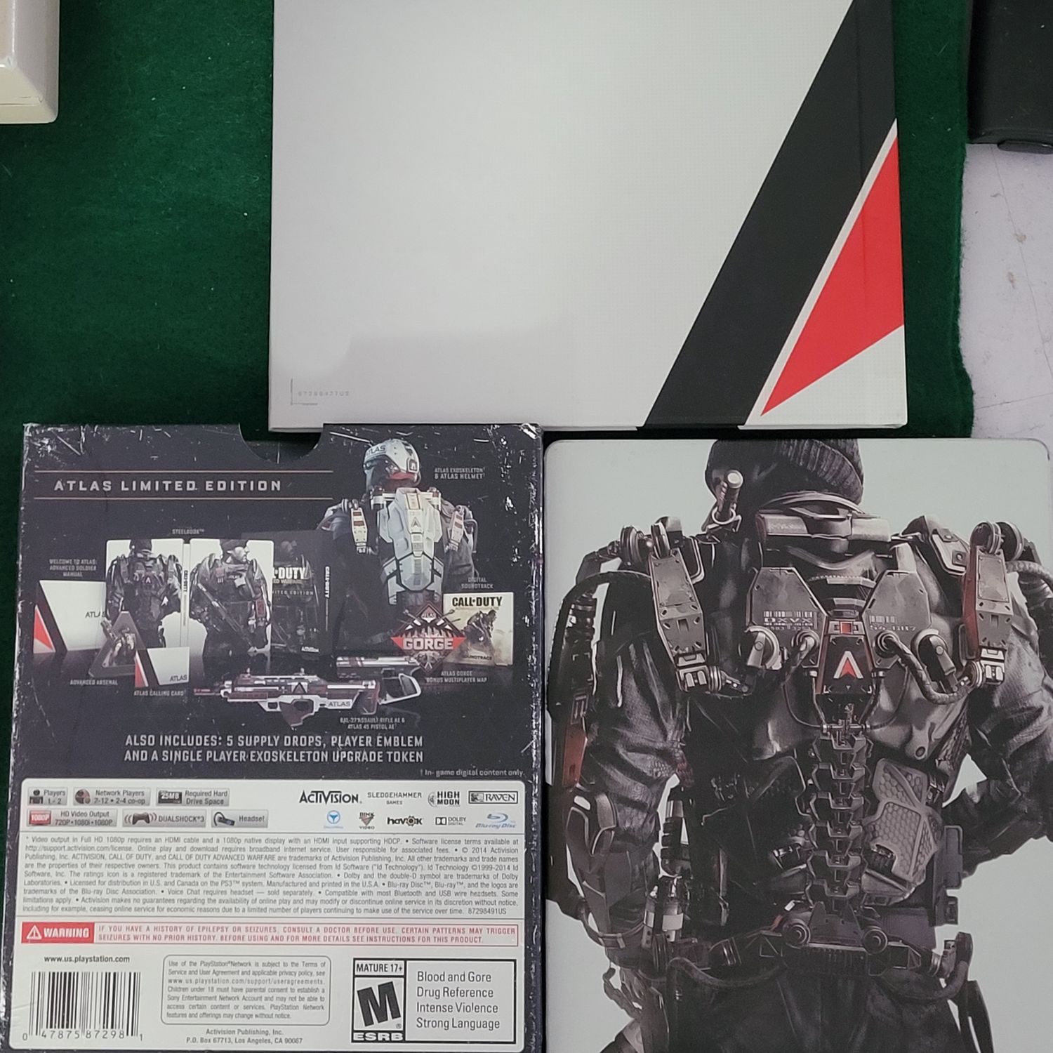 (未使用･未開封品)Call of Duty: Adv W/Fare Atlas Ltd Ed Brand New Call of Duty: Advanced Warfare -- Atlas Limited