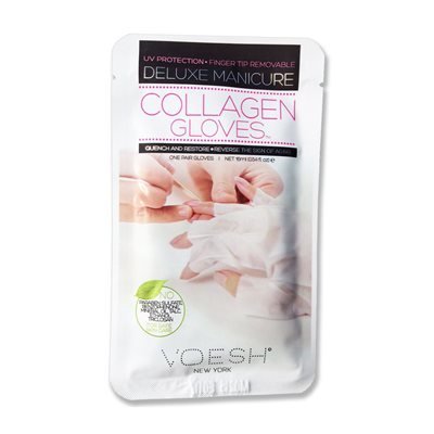 Manicure regular + Pedicure regular + Medias de colágeno + Guantes de colágeno