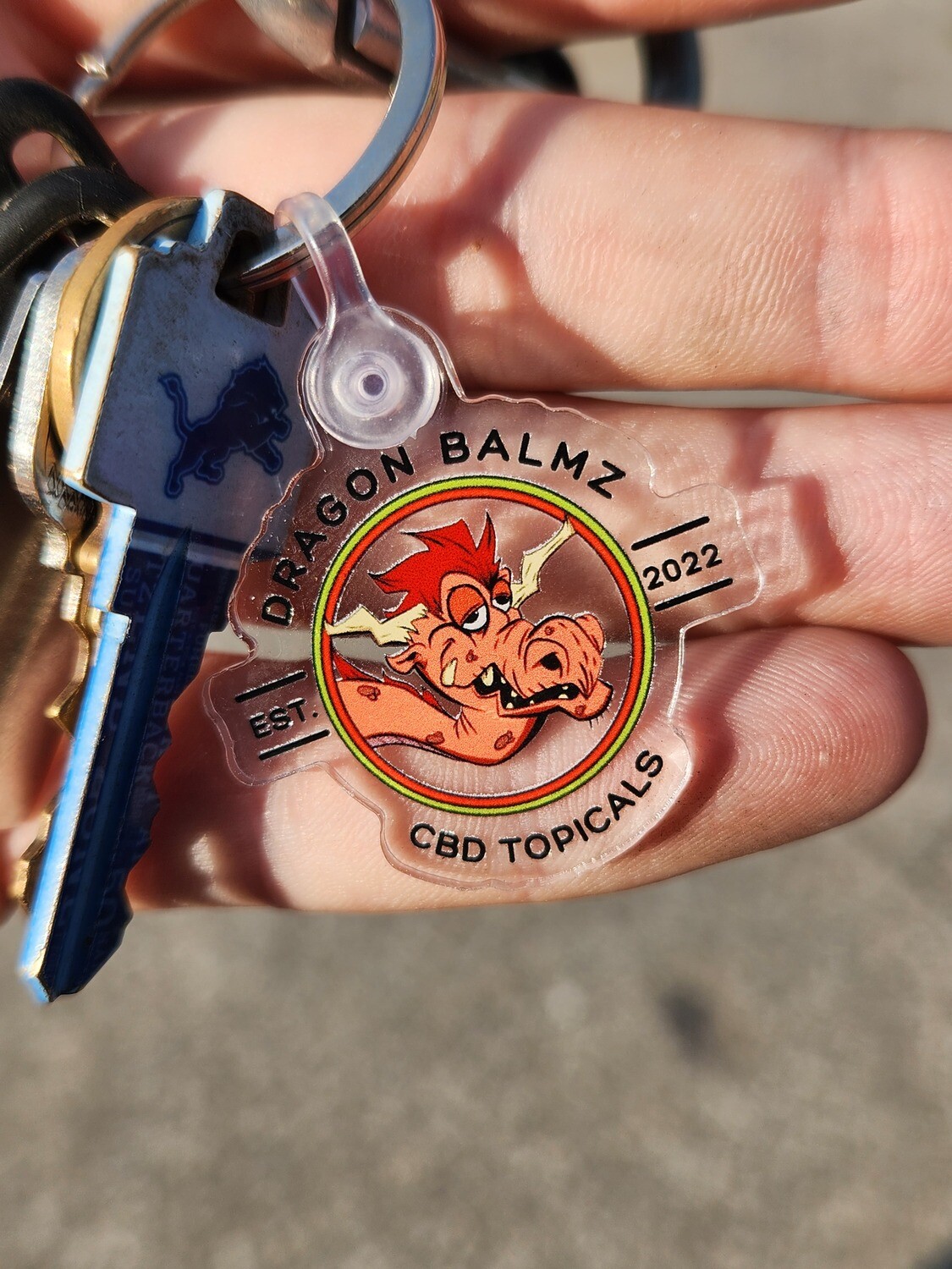 Dragon BalmZ Keychain