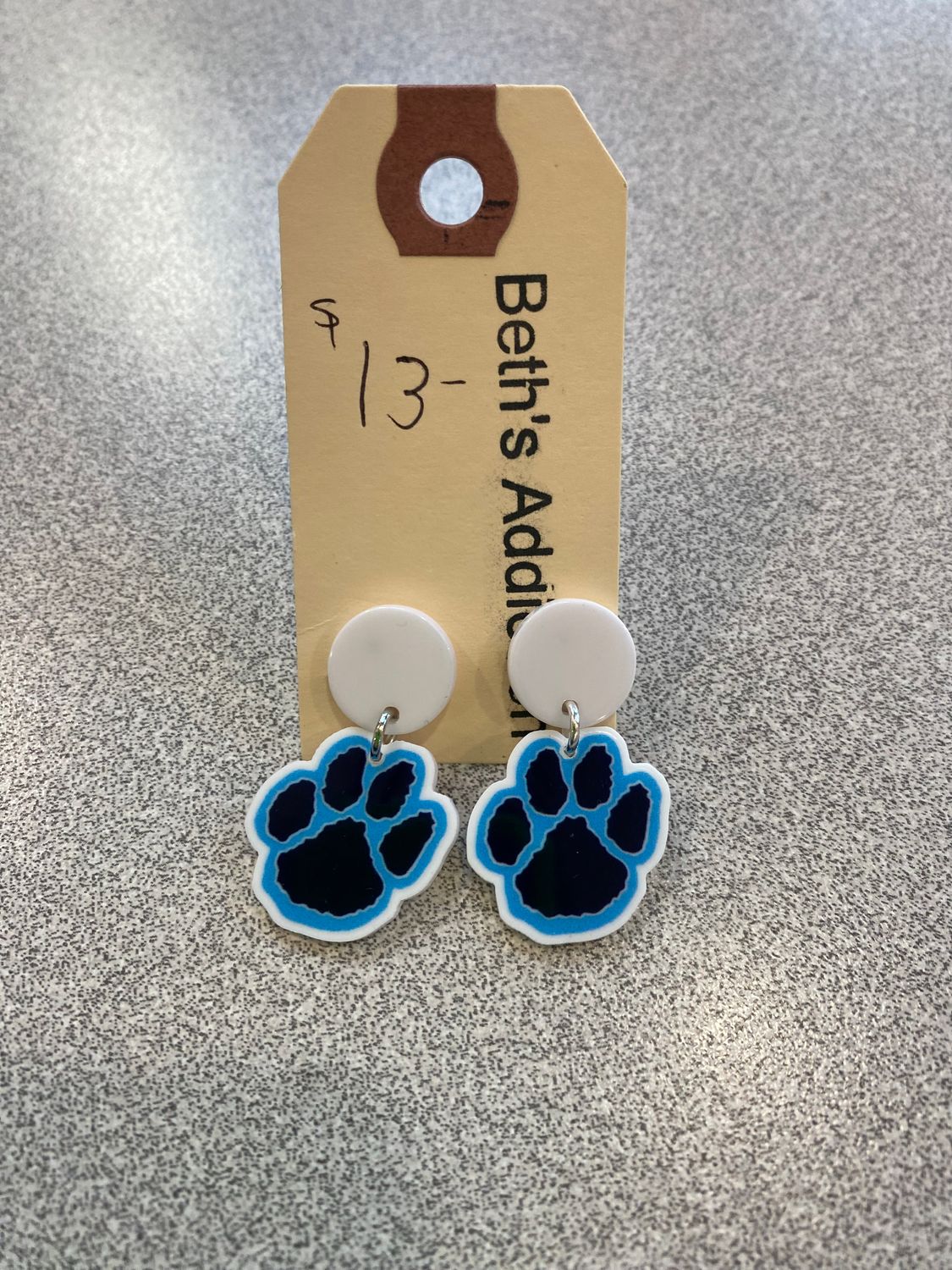 SS Paw Earrings - Small