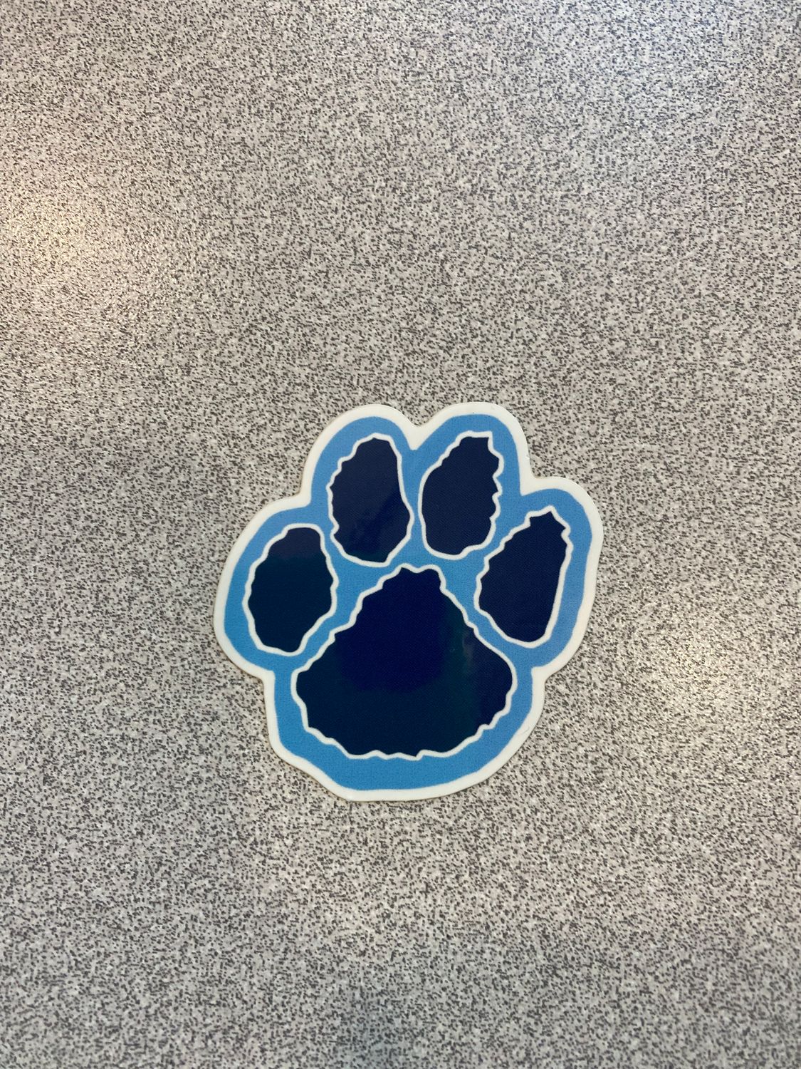 SS Paw Waterproof Sticker