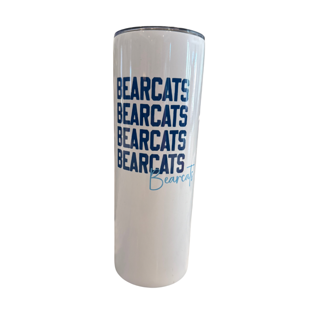 SS 20 oz Bearcats Tumbler