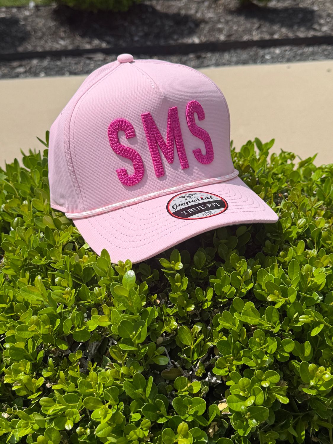 SS Regular Fit Pink SMS Hat