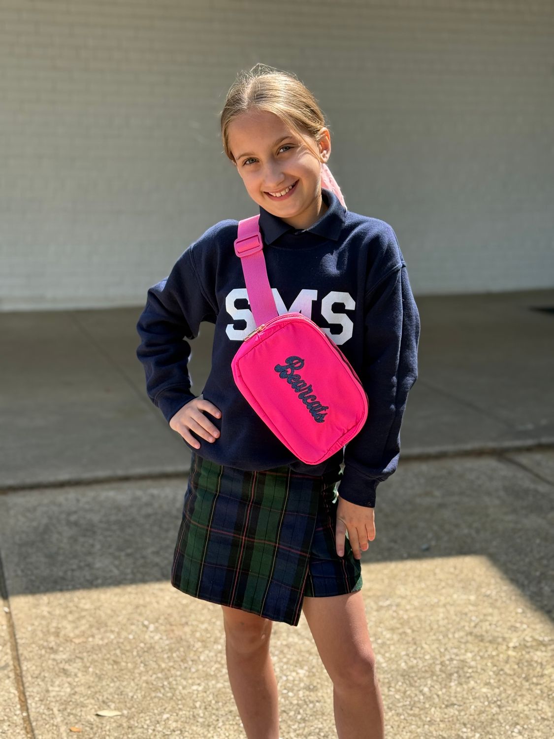 SS Sequin Bearcats Crossbody