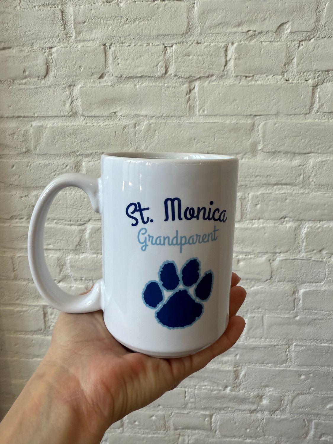 SS Grandparent Mug-Paw on Bottom