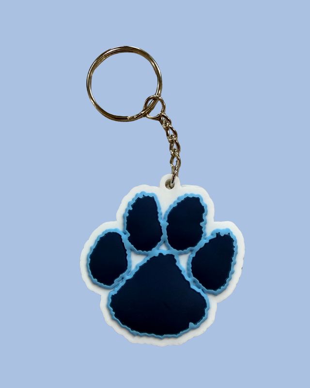 SS PAW KEYCHAIN