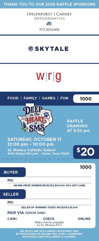 AF Raffle Ticket
