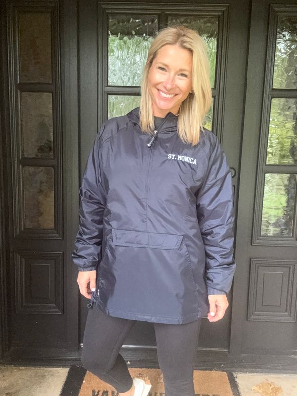 SS Unisex Half-Zip Jacket-St. Monica