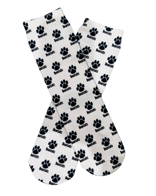 SS Wee Ones Bearcats Socks-OS