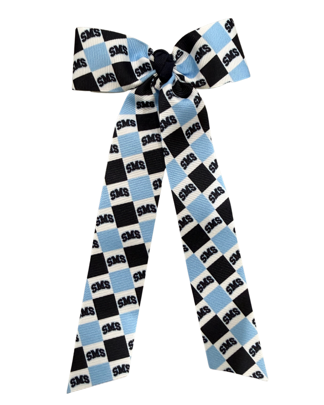 SS Wee Ones Checkered Skinny Tail Bow