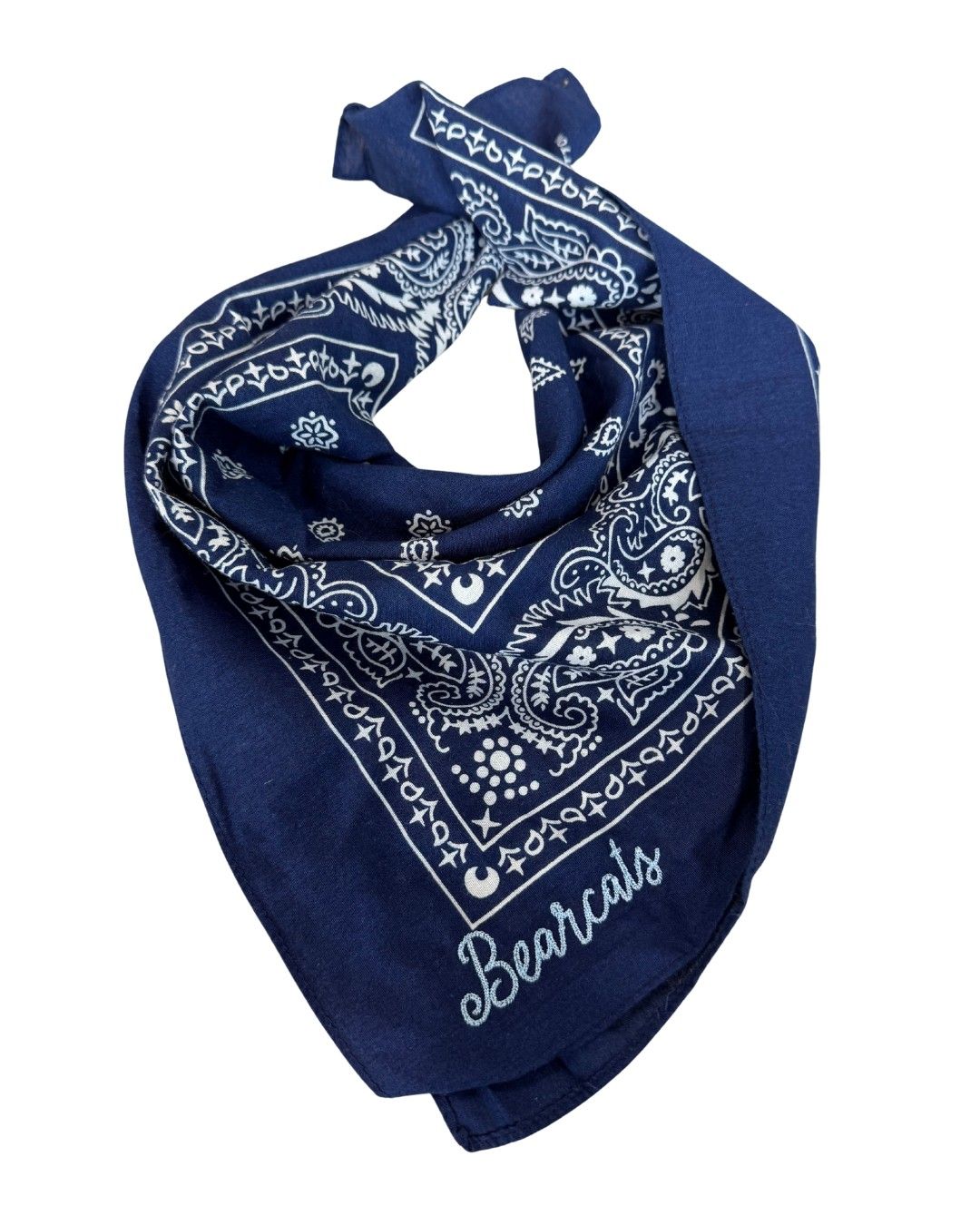 SS Embroidered Bandana - Navy