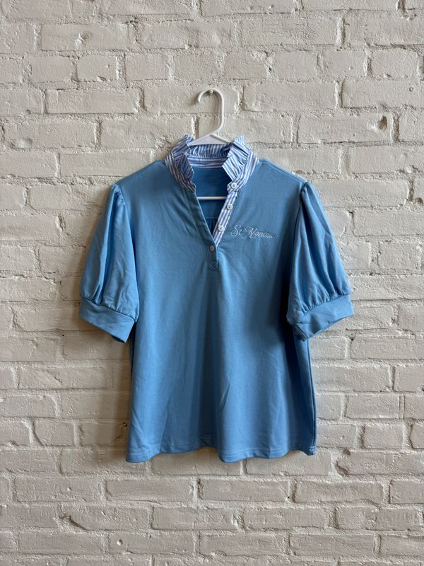 SS Women's Puff Sleeve Top