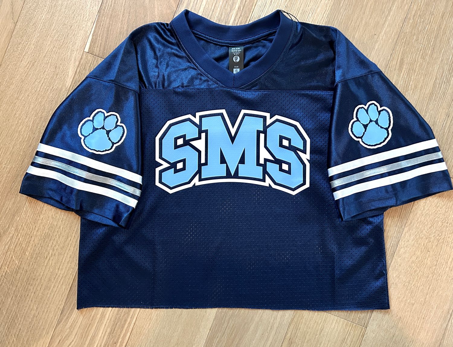 SS SMS Cropped Mesh Jersey-Customizable