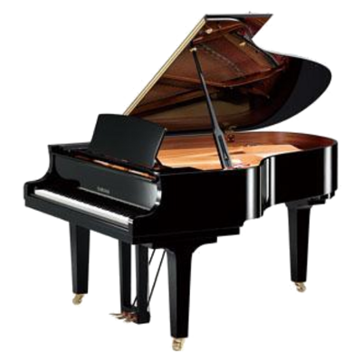 Piano Yamaha 1/4 de queue GC1 noir, 1,61 m