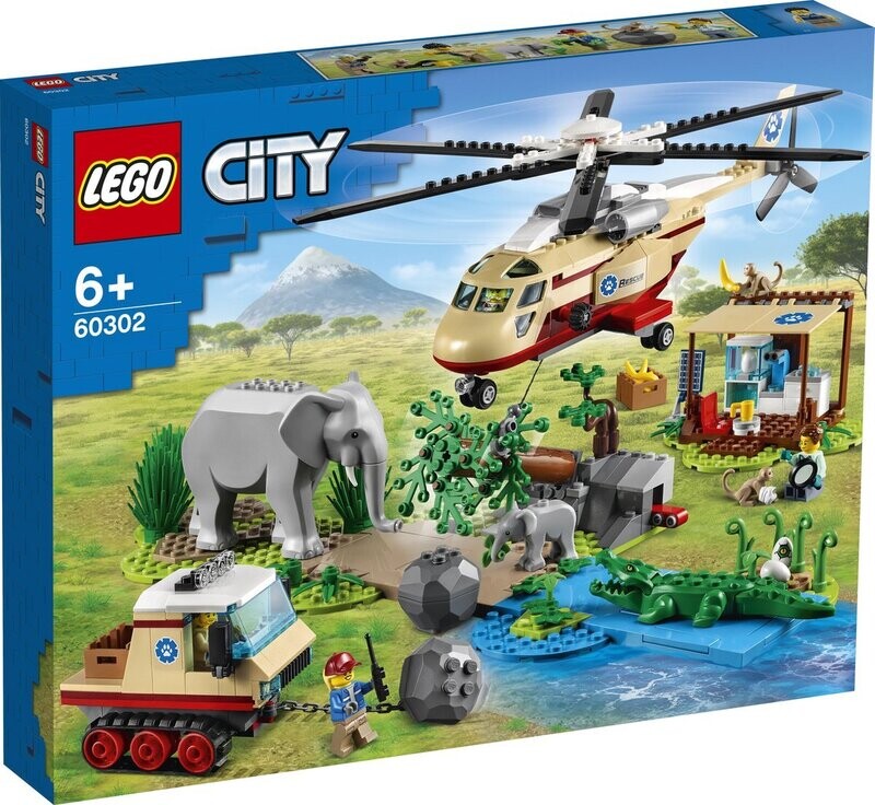 LEGO City  Wildlife Rescue Operation Vet 60302