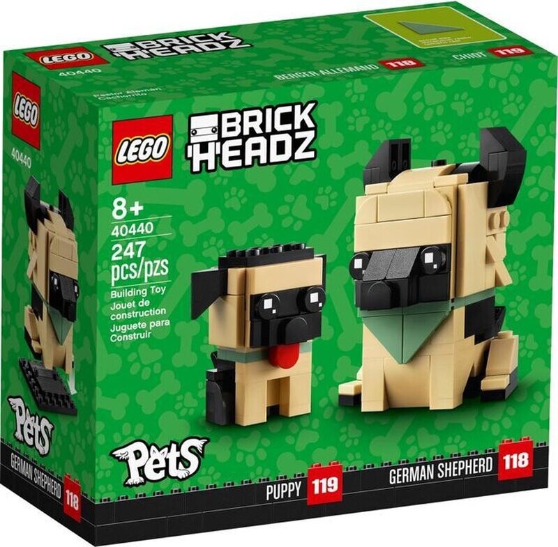 LEGO BrickHeadz 40440 - German Shepherd