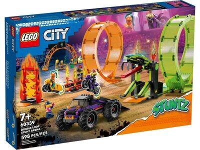 LEGO City Stuntz Double Loop Stunt Arena 60339