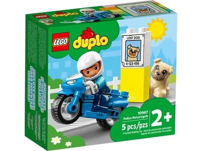 DUPLO Rescue Police Motorcycle 10967