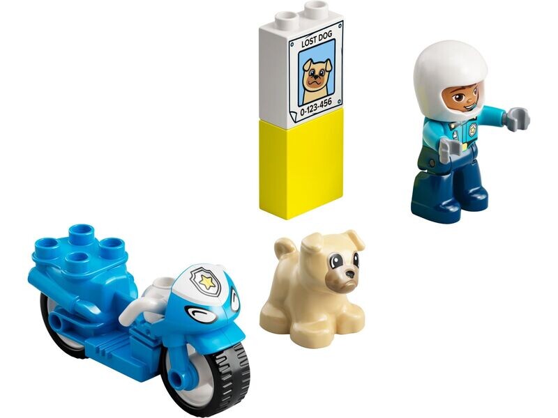DUPLO Rescue Police Motorcycle 10967
