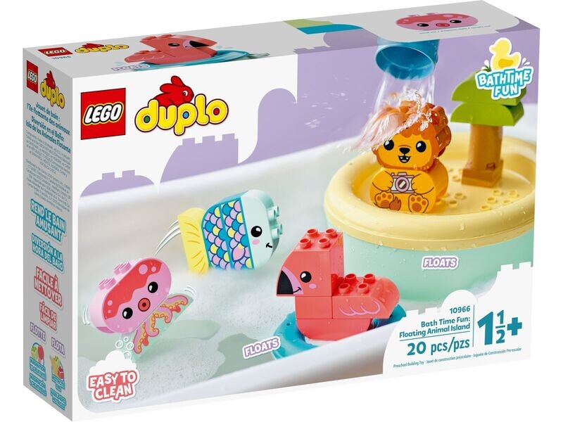 DUPLO Bath Time Fun: Animal Island Toy 10966