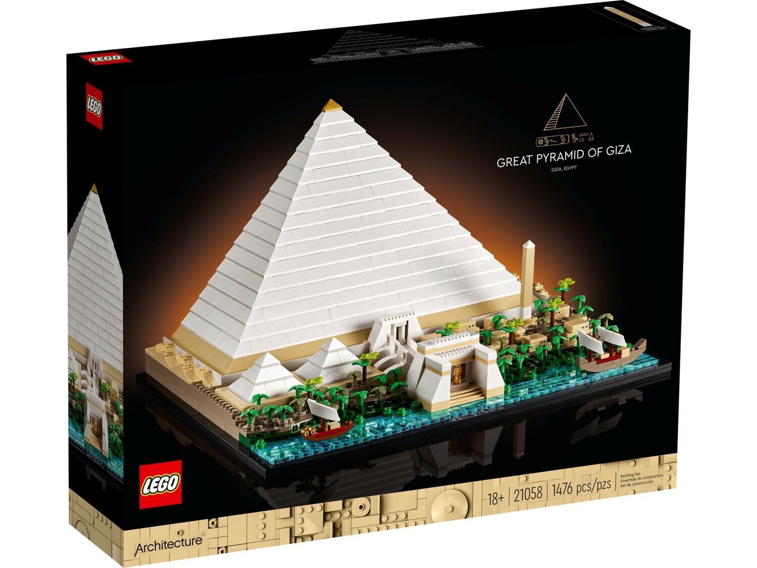 LEGO Architecture - Great Pyramid of Giza - 21058
