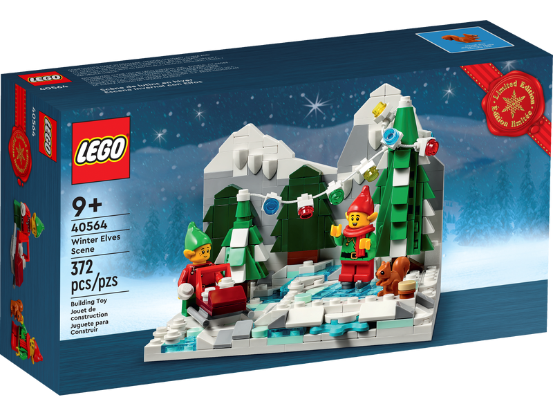 LEGO Wintertafereel met elfen 40564