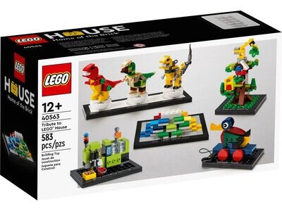 Eerbetoon aan het LEGO House - 40563