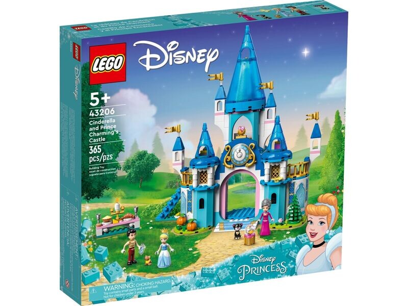 Cinderella and Prince Charming's Castle - 43206