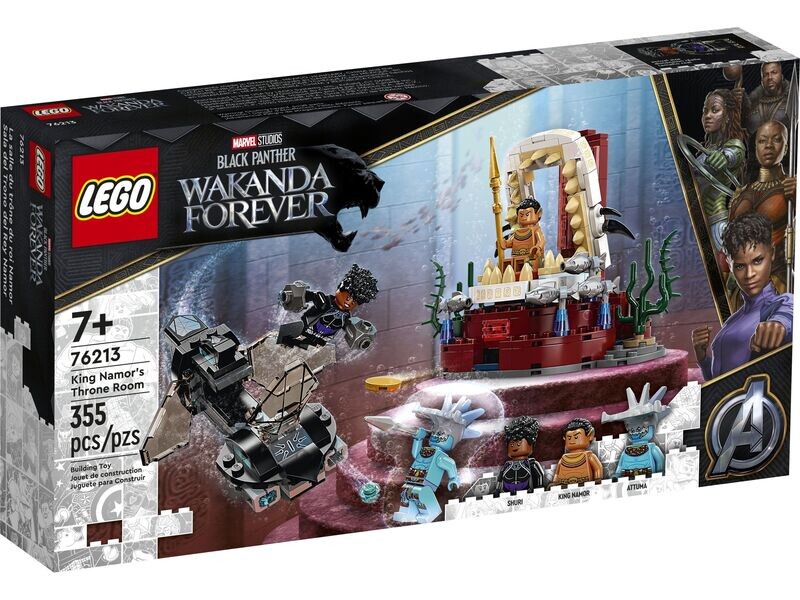 Marvel King Namor’s Throne Room - 76213