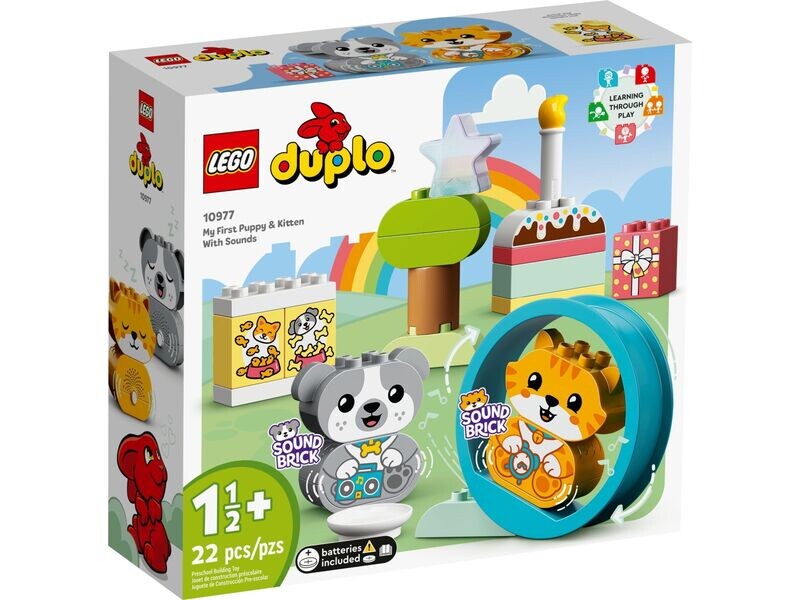 DUPLO My First Puppy &amp; Kitten With Sounds - 10977