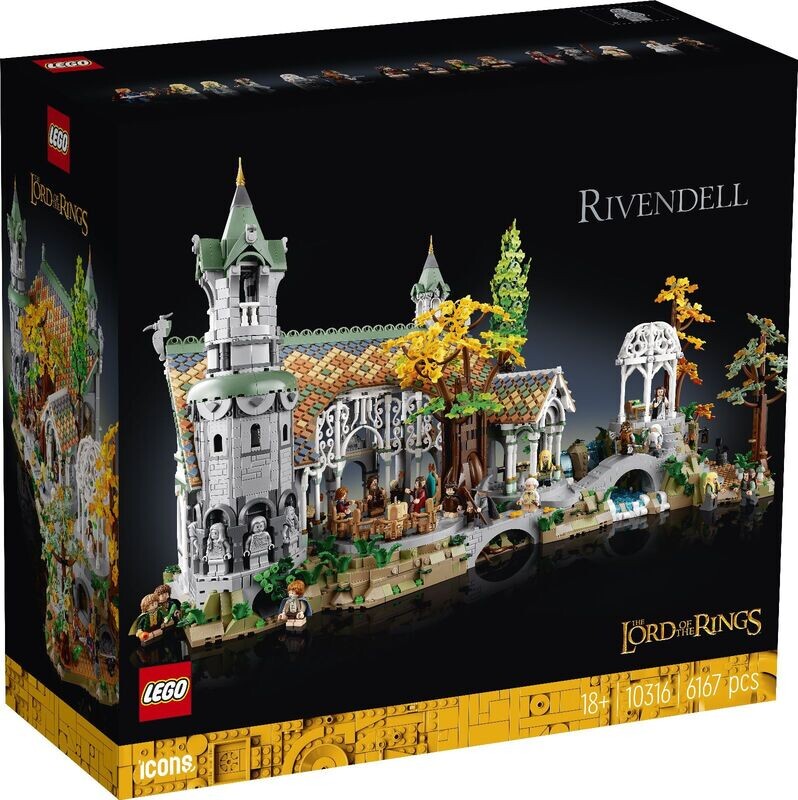LEGO Icons 10316 - THE LORD OF THE RINGS: RIVENDELL