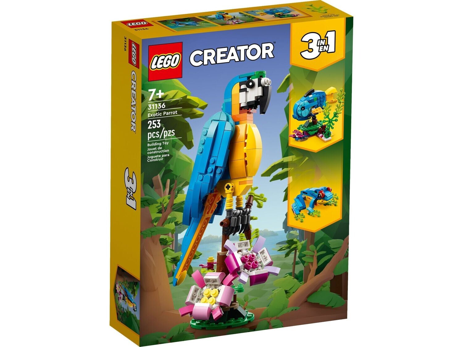LEGO Creator 3-in-1 31136 - Exotische papegaai